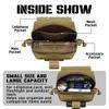 Tactical Molle Phone Pouch EDC Utility Waist Bag Smartphone Holster Holder Molle Attachment Belt Pouch Outdoor Tools Gadget Bag