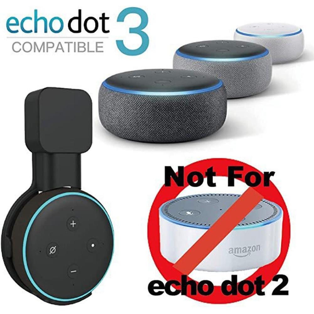 Stilvolle Wandhalterung zum Aufladen für Echo Dot 3 Google Smart Speaker