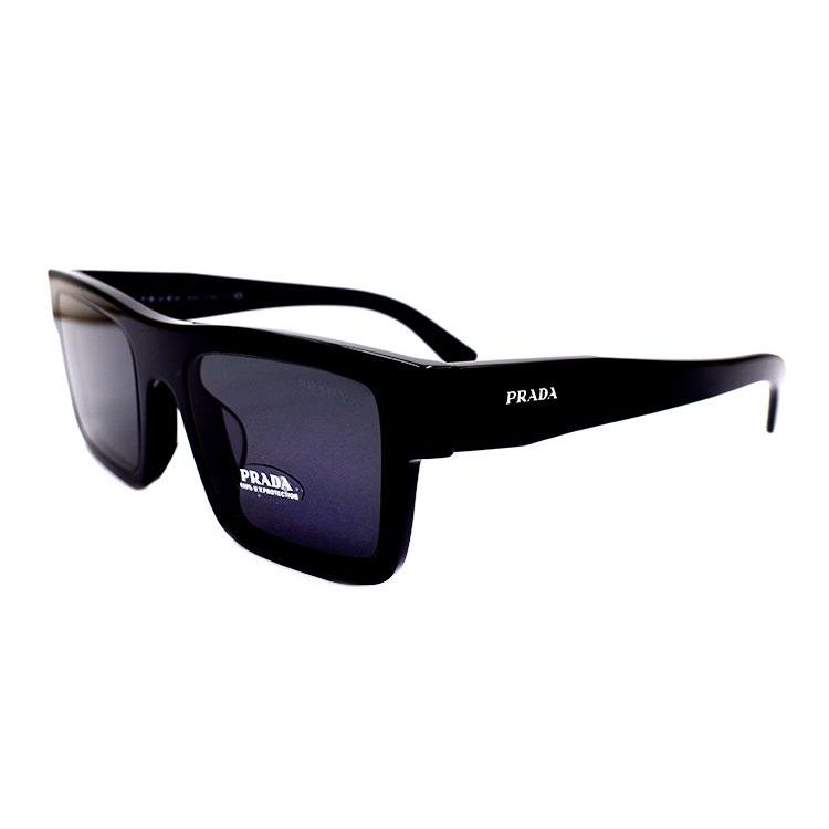 Prada Fashion Runway Rock Style Holiday Travel Sunglasses SPR19W F Men sunglasses 0PR19WSF1AB5S052