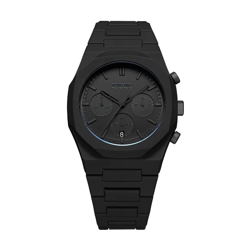 

Authorized distributor [D1 MILANO] D1 Milan clock watch men s PHBJSH polychrono shadow 40.5mm oar black