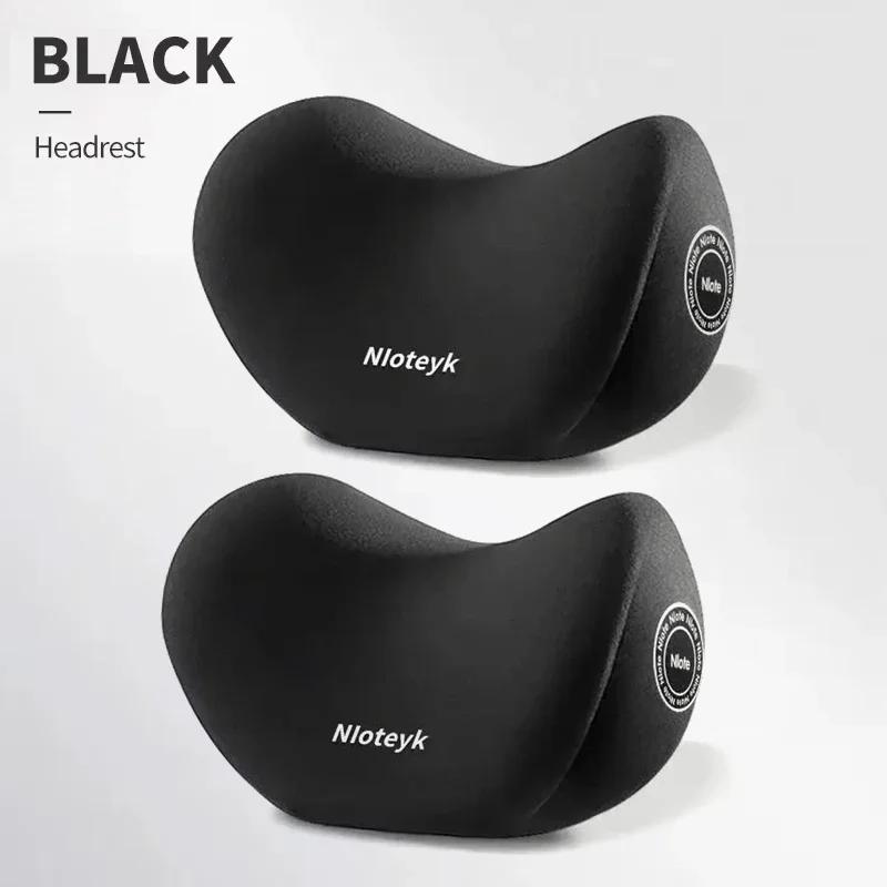 Car Memory Foam Neck Pillow Protection Lumbar Backrest Cushion Lumbar Cushion Car Headrest Cushion