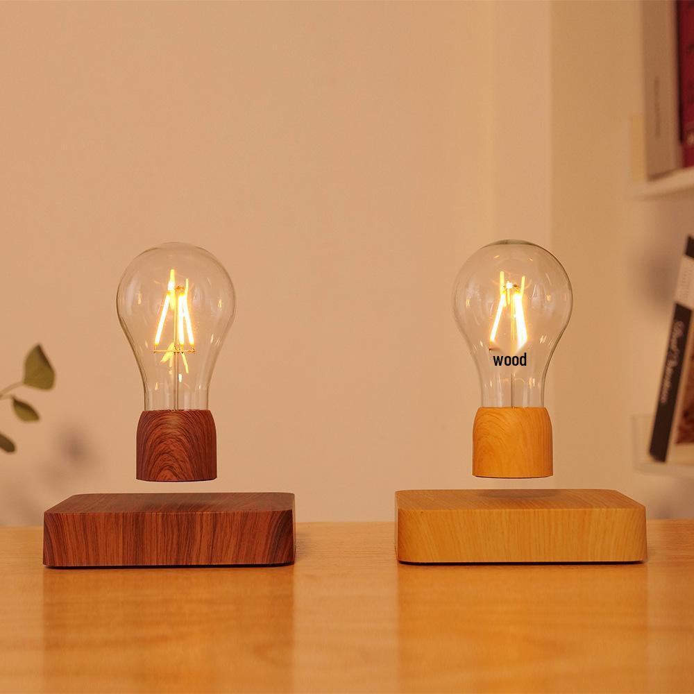 Magnetic Levitation LED Night Light - Creative Atmosphere Gift for Desks and Bedrooms