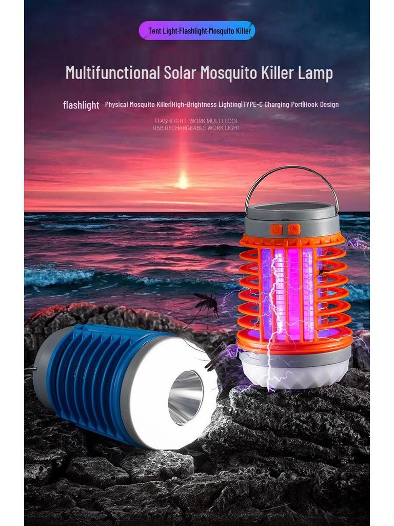 USB Rechargeable Outdoor LED Mosquito Killer Lamp