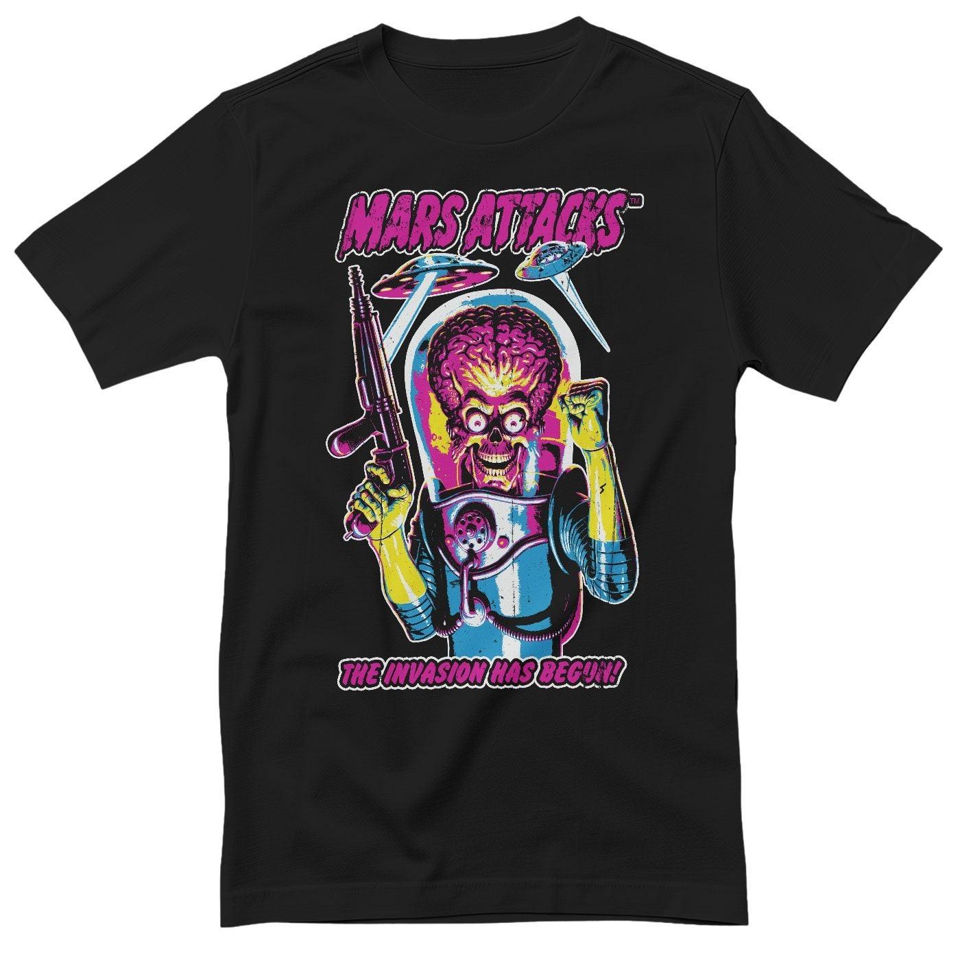 Officially Licensed Mars Attacks The Invasion With Begun Mens XL