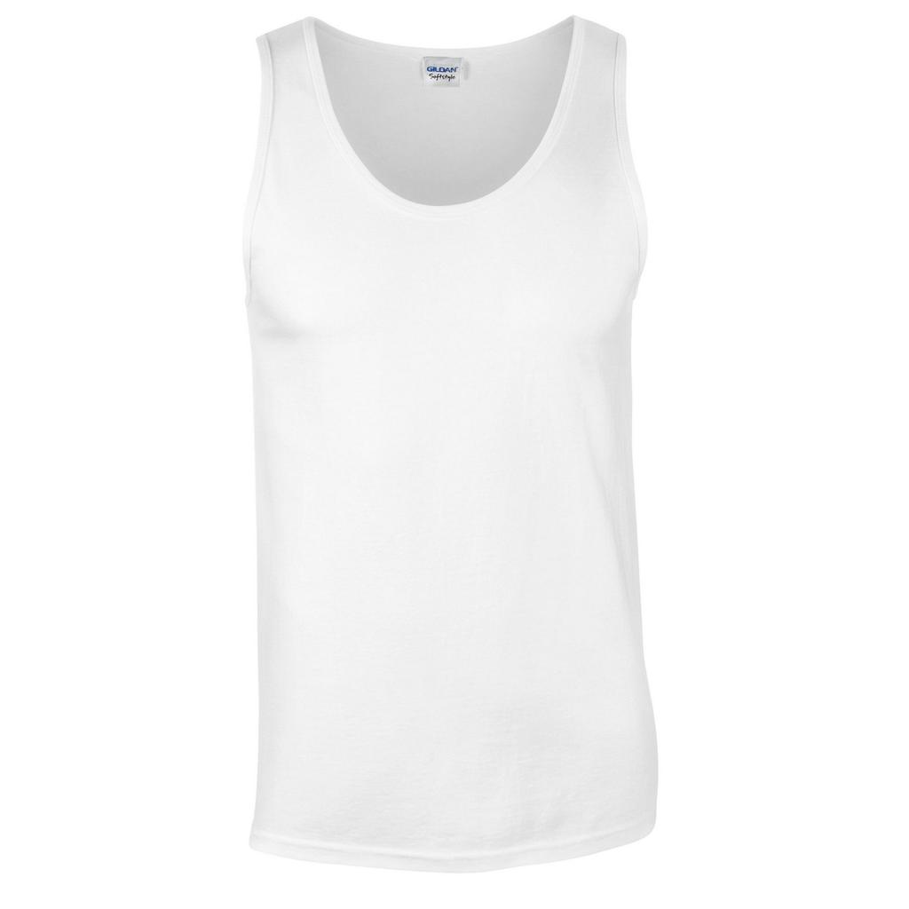 Gildan Mens Softstyle Plain Tank Top
