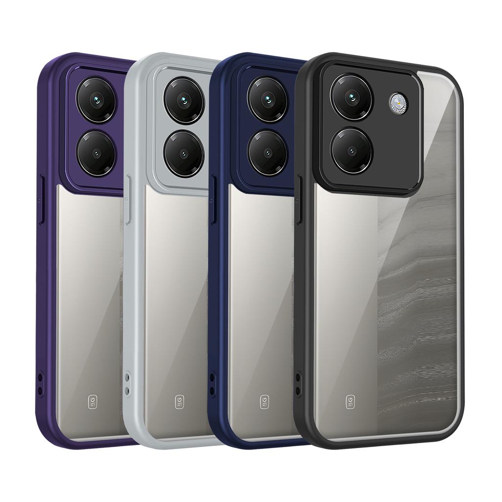 For Xiaomi Poco M7 Pro Case Poco M7 Pro Phone Case POCO M7 Pro 5G Cover Air Cushion Silicon Bumper Clear Matte Back Cover Hard