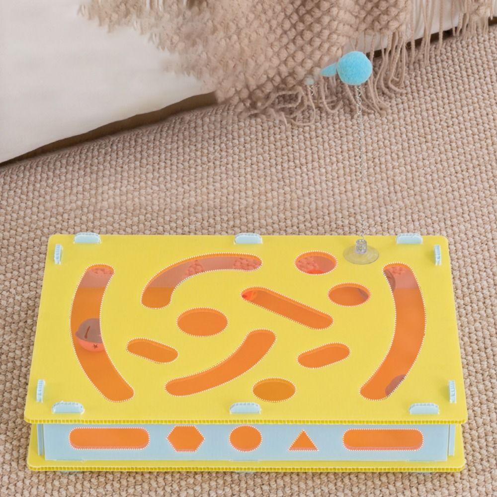 Detachable Interactive Cat Toy Plastic Cat Hole Digging Toy Cat Maze Toys  Relieve Boredom