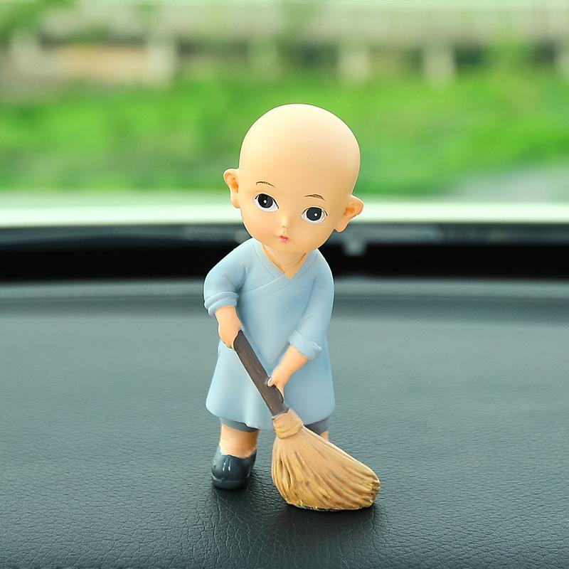 Creative Chinese Monk Ornaments for Home Decor - Living Room, TV Cabinet, Entrance, Tea Table, Study & Office Decorations