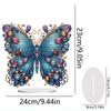 Colorful Butterfly Desktop Diamond Art Kits Animal Diamond Painting Desktop Ornaments Kit for Home Office Desktop Decor