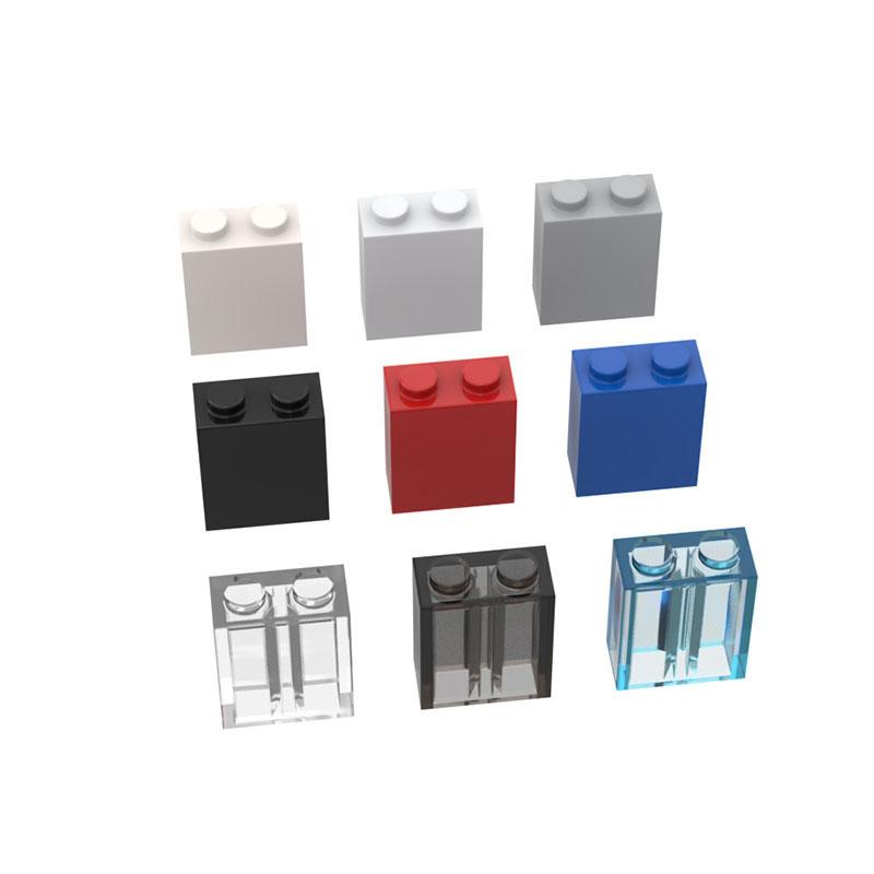 

20pcsMOC parti 3245 mattone 1x2x2 con supporto per perno interno mattoni compatibili blocchi fai da te particelle bambino Puzzle