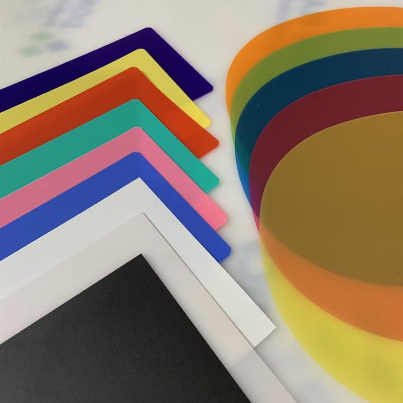 A4 Color PP Sheet Transparent PVC Film Roll for Printing, White/Black PP Thin Sheet for Stamping Processing