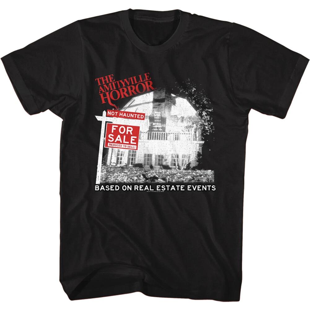 Amityville Horror Movie Reduced For Sale Not Haunted Buy Now Men s T Shirt S