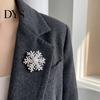 Sparkling Snowflake Brooches Brooch Pin for Women, Rhinestone Alloy Lapel Women Formal Pins Pin, Decorative Accessory Coats Sweaters Suits Dresses