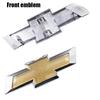 1 Stück 20,3 cm 3D ABS Auto Frontlogo Auto Frontgrill Emblem Fronthaube Aufkleber Styling Zubehör für Chevrolet 11-18 CAPTIVA