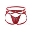 Sexy thong sex panties men hollow cross strap seduction personality panties flirting panties