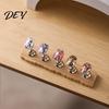 Fake Nail Display Stand Art Practice with Wooden Base, Magnetic Press-on Holder for Painting Nails, False Home Salon Base