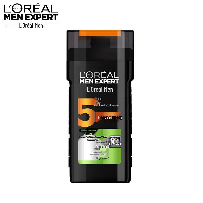 

L Oréal Men Expert Charcoal Oil Control Anti-Dandruff Shampoo 200ml