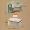 New 304 Stainless Steel Electric Lunch Box - 220V Water-Free Constant Temperature Heating Portable Bento Box
