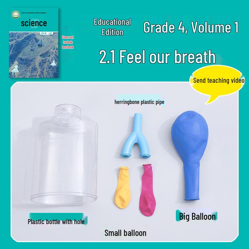 

4th Grade Science Experiment Kit: Feel Our Breathing