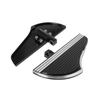 1 Pair Motorcycle Rear Passenger Defiance Floorboards Male Mount Foot Pegs Aluminum Pedal For Harley Touring Electra Glide Dyna