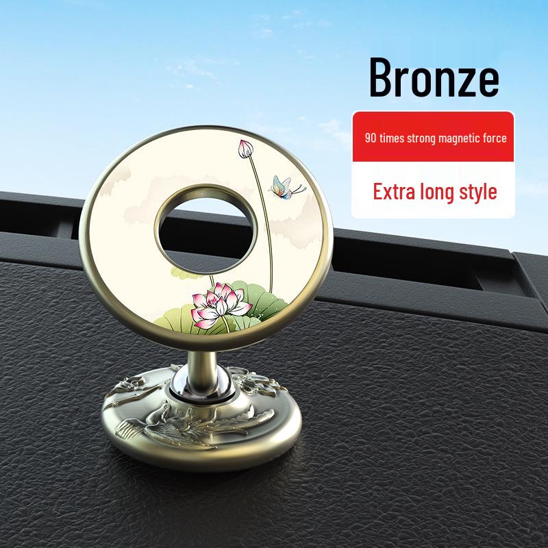 Suport magnetic pentru telefon auto: Suport metalic multifuncțional, cu adeziv puternic