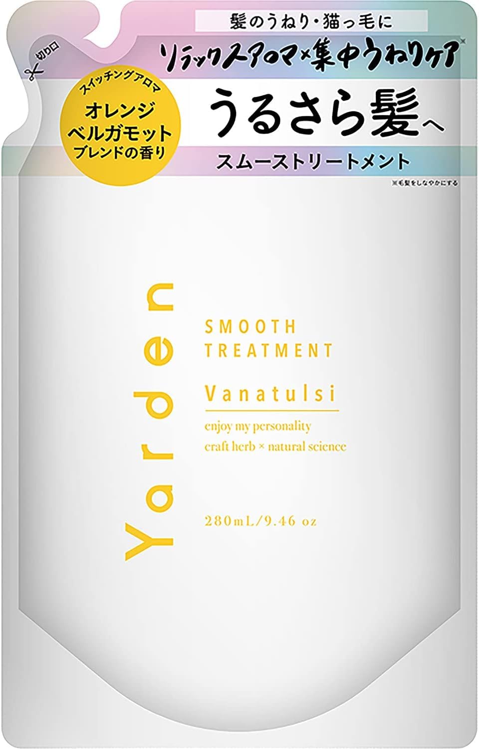 

[Refill] Yarden Smooth Treatment 280ml | Switching Aroma Scent | Scalp care to reduce frizz and frizz, treatment with natural herbs