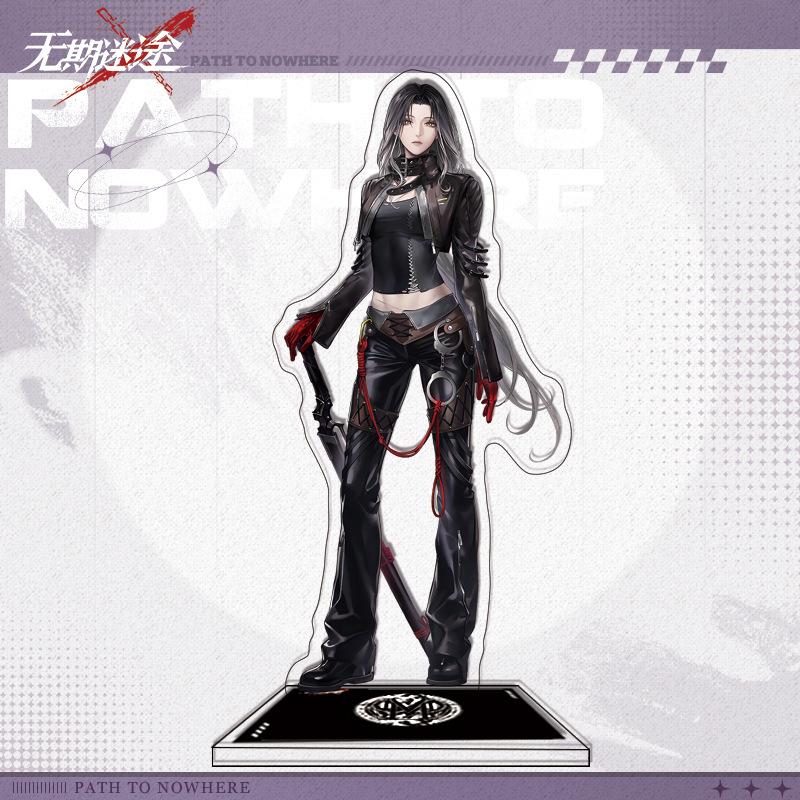 Fans Gift Charm Game Anime Path to Nowhere HD Figures Zoya Hamel Demolia Acrylic Stand Series Desk Decor Collection About 15cm