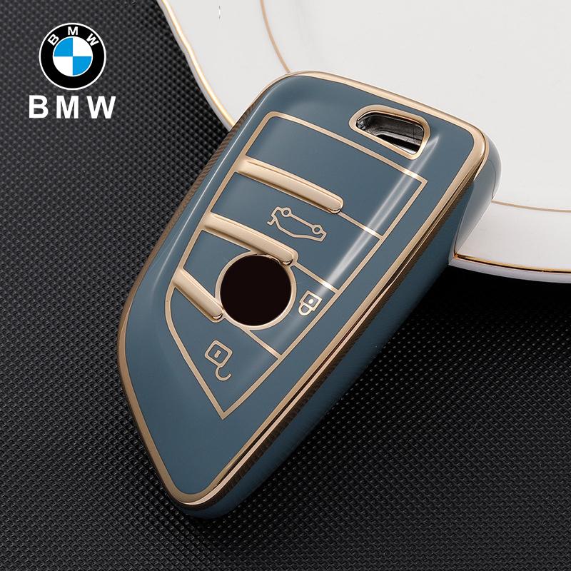 Soft TPU Car Remote Key Case Cover Protector Shell Fob For BMW X1 X3 X4 X5 X6 Series 1 2 3 5 7 G20 G02 G05 G31 G23 F34 F15 F40