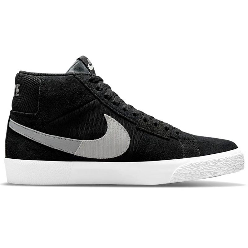 Nike Blazer Mid Mosaic Black Grey Sneakers Skateboard Shoes DA8854-001