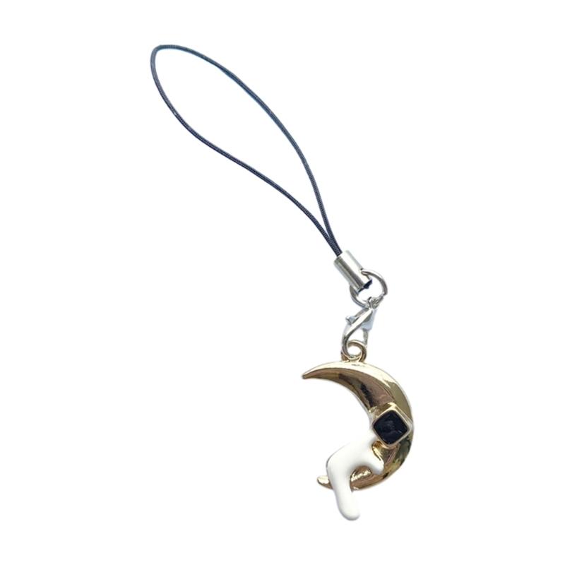 

Stylish Starry Astronaut Phone Strap Convenient Astronaut Star Keyring Individualized Phone Strap Chain Accessories