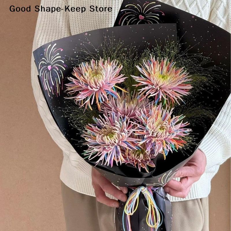 10Pcs 49*35cm Tissue Paper Flower Bouquet Wrapping For Florist Wedding Birthday Party Gift Packing Decoration DIY Crafts