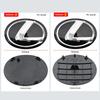 3D Car Front Bumper grille Emblem Lexus Logo IS250 CT200H GS300 NX200 GS350 IS200 IS300 ES300 GX470 RX400 Trunk Badge Sticker