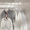 Hanger Hangers Space-Saving Non-Slip Baby Closet 10Pcs Clothes Extendable Toddler Clothes Hanger Home