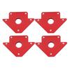 4 Pcs 50LB Welding Magnetic Arrow Holder 45 90 135 Multi Angle Welder Setup Magnet Support Jig Positioner Power Tool