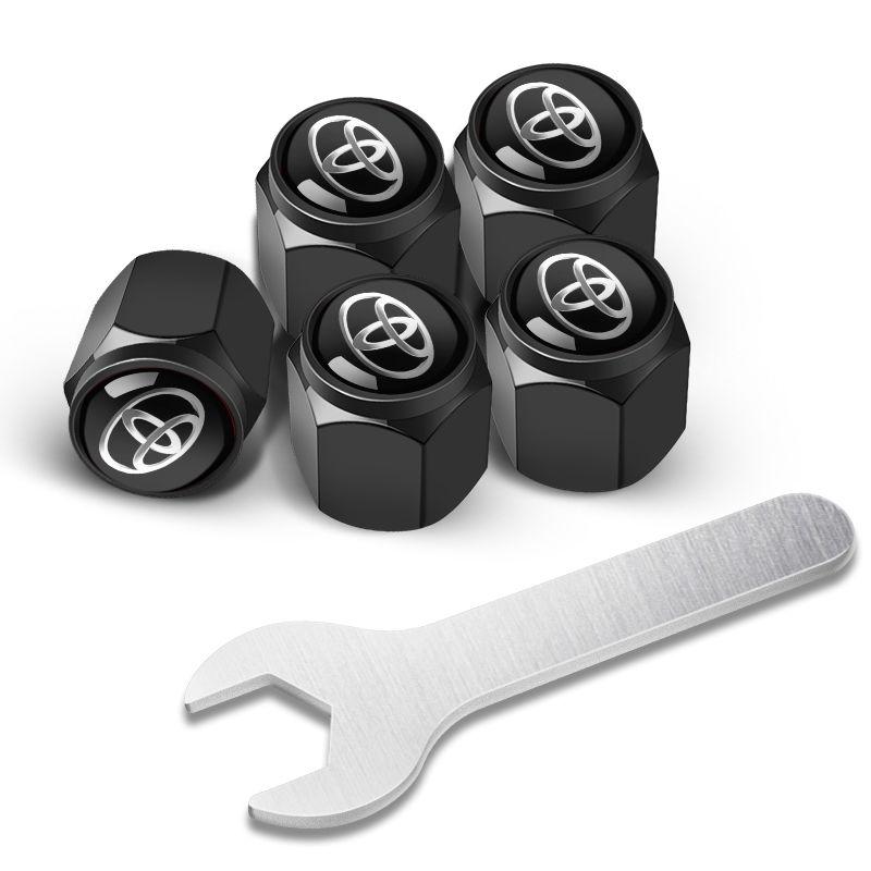 For Toyota Tire Valve Cap Corolla Camry Yize Highlander Leiling Automotive Valve Core Cap чёрный