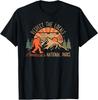 Respect The Locals America National Parks Vintage Bigfoot T-Shirt