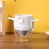 Foldable Portable Coffee Filter Drip Coffee Tea Holder Reusable Hand Brewed Coffee Filter Stainless Steel Camping Coffee Filter