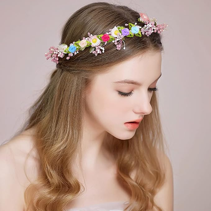 50/100PCS Mini Handmade Rose Flower Satin Ribbon Rosettes Fabric Appliques For DIY Wedding Decoration Craft Sewing Accessories