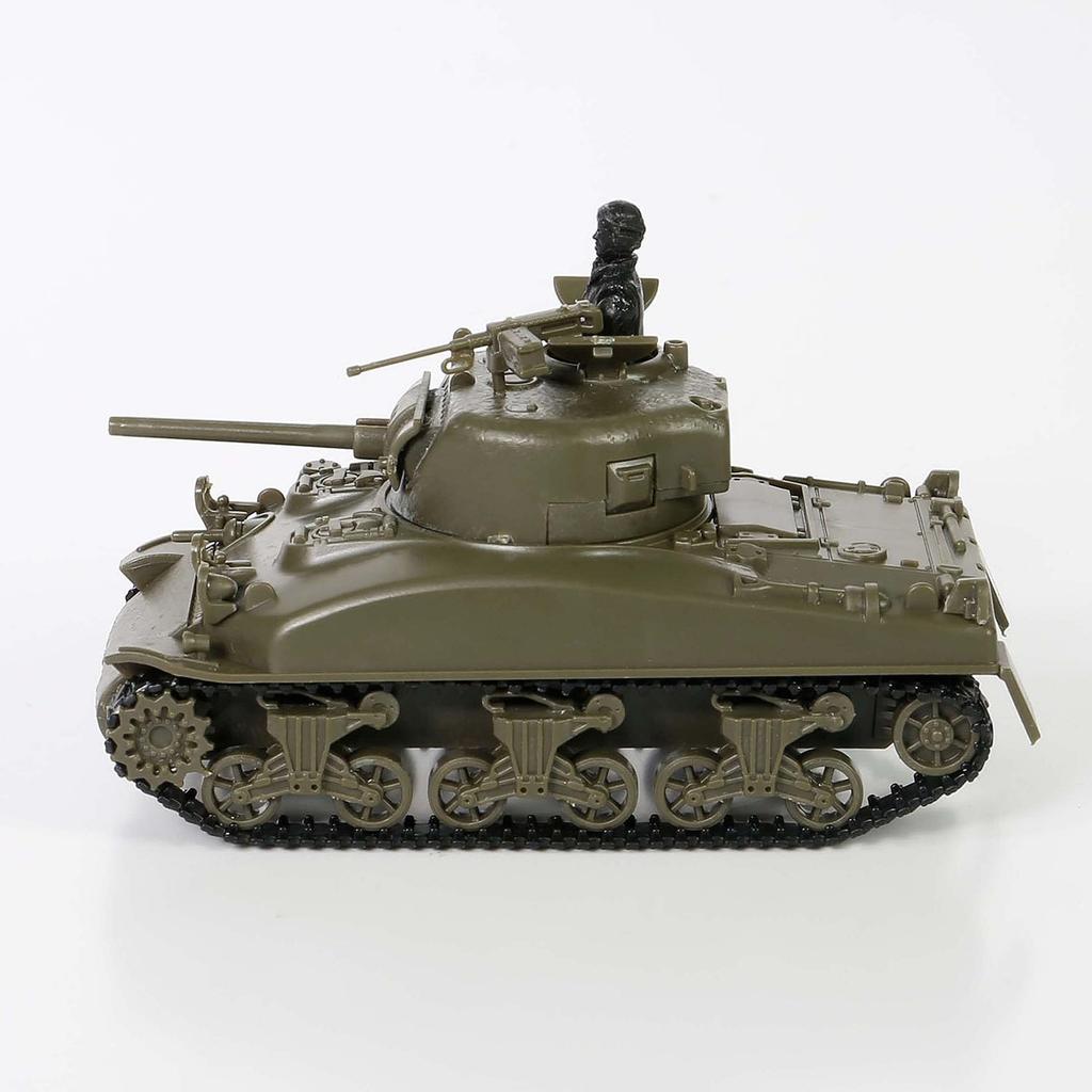 Platz Waltersons 1/72 Scale WWII US M4A1A(75) Sherman Tank, 3rd Infantry Division, France, August 1944, Plastic Model Kit WS55004R (Tank)