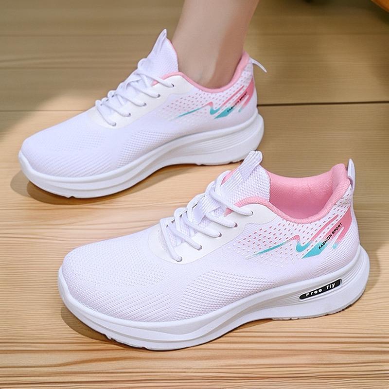 2025 Spring New Women's Shoes Sports Shoes Soft Sole Comfortable Breathable Mesh Running Shoes Women Sneakers Casual Shoes