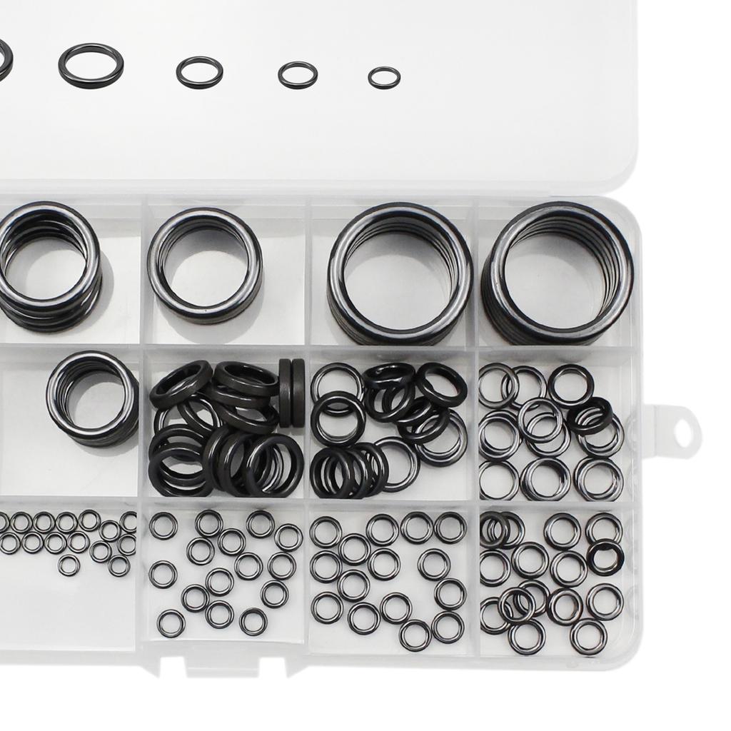 160/22Pcs/Set Fishing Rod Tips Replacement Kit Various Sizes Fishing Line Spinning Guide Eyes Rings Tip Top Repair Kit Set