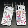 Aristocats M-Maries Cat Phone Case for Apple iPhone 17 Air 16 16e 15 14 13 12 11 Pro Max X Xs XR 8 Plus Luxury Clear Cover