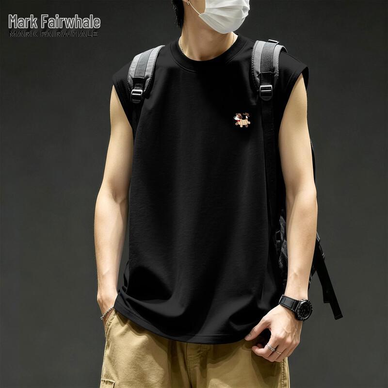 Mark Hua Fei Men s Casual Loose Fit Printed Tank Top 2XL
