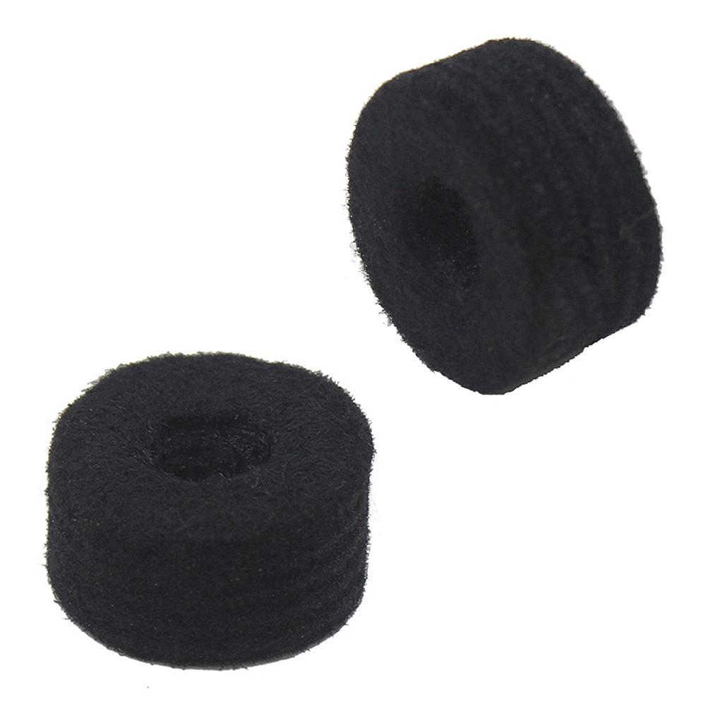 10pcs/lot Cotton Black Cymbal Felt Pads Thickened Protection Pad Percussion Accessories Kit