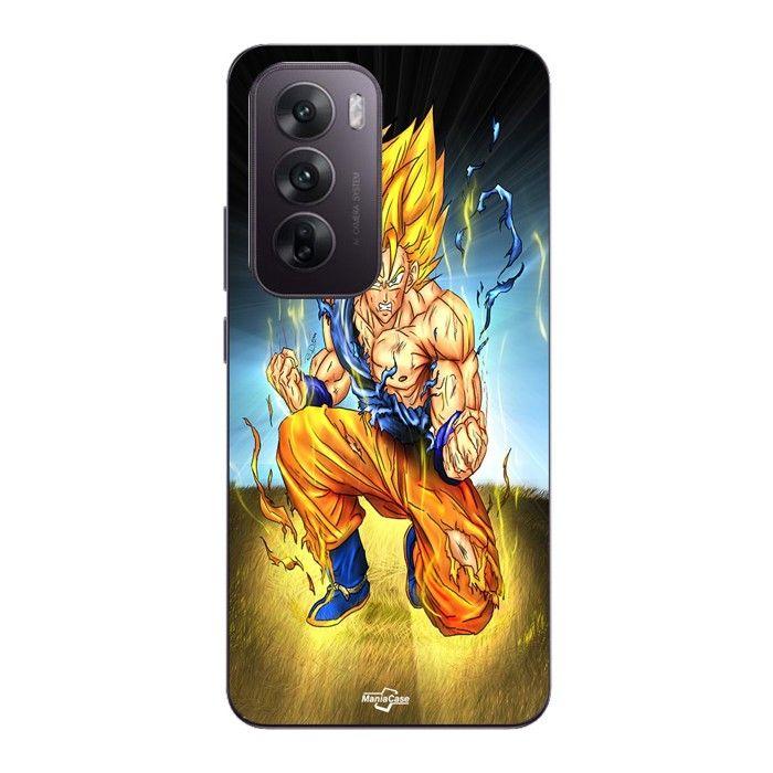 Coque Pour Oppo Reno 12 5g Goku Genou a Terre Maniacase
