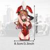 DM84#8.5x15cm Cute Anime Girl With Red Rabbit Ears Vinyl Car Sticker  Waterproof Vinyl Decal Car Accessories Decor