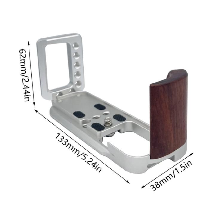 For X-T30 X-T20 X-T10 Camera Quick Release QR, Anti Slip Metal Holder