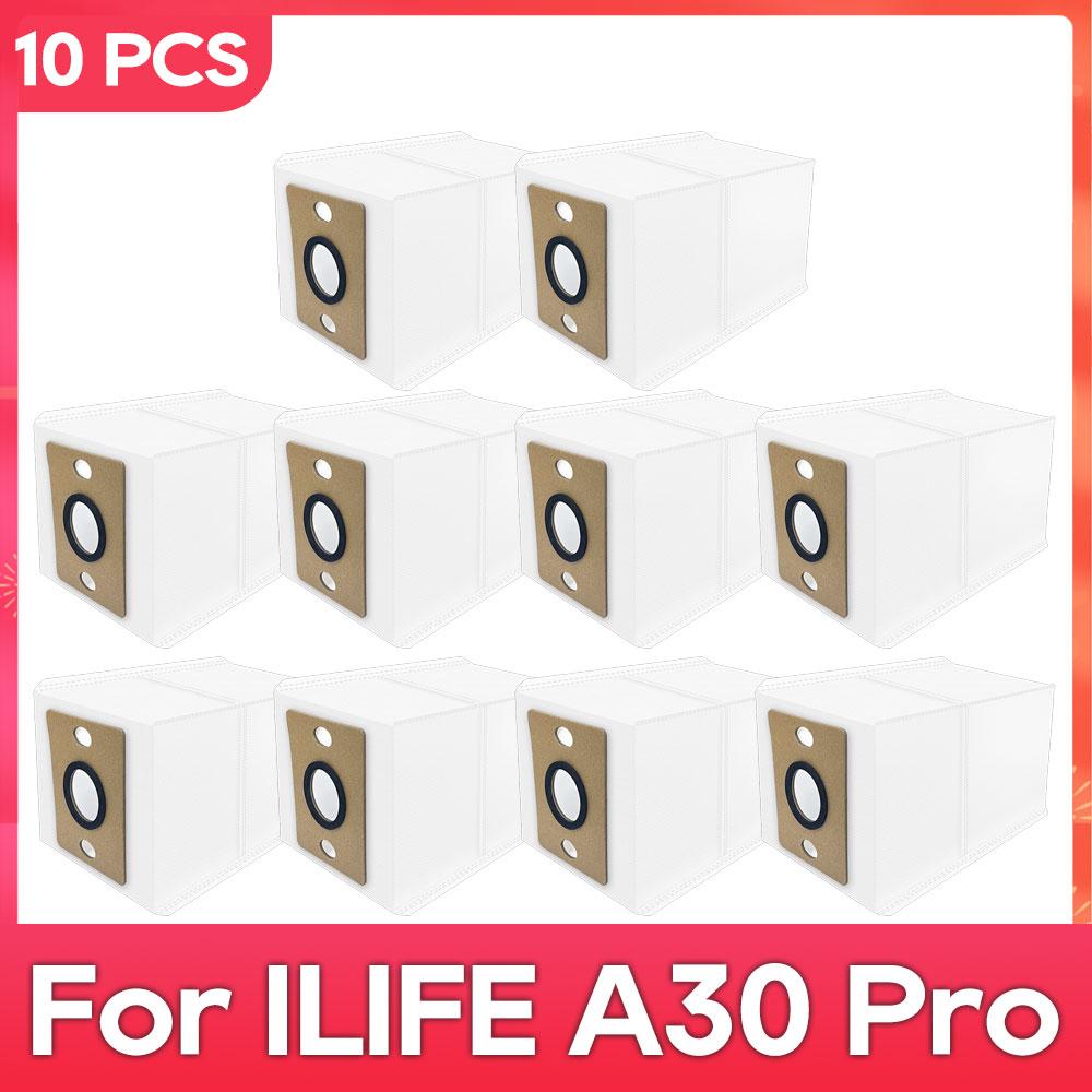 Fit For ( iLife A30 Pro ) Main Side Brush Filter Mop Dust Bag Parts Accessories Robot Vacuum Cleaner Kit