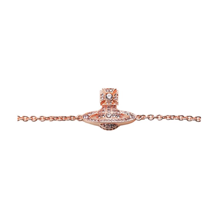 VIVIENNE WESTWOOD Unique Design Brass Bracelet Women Bracelets Pink 6102021S02G111G111