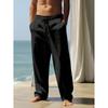 Pantaloni Casual Hip Hop da Uomo, Lunghi Pantaloni Sportivi Larghi Traspiranti per lo Streetwear Quotidiano